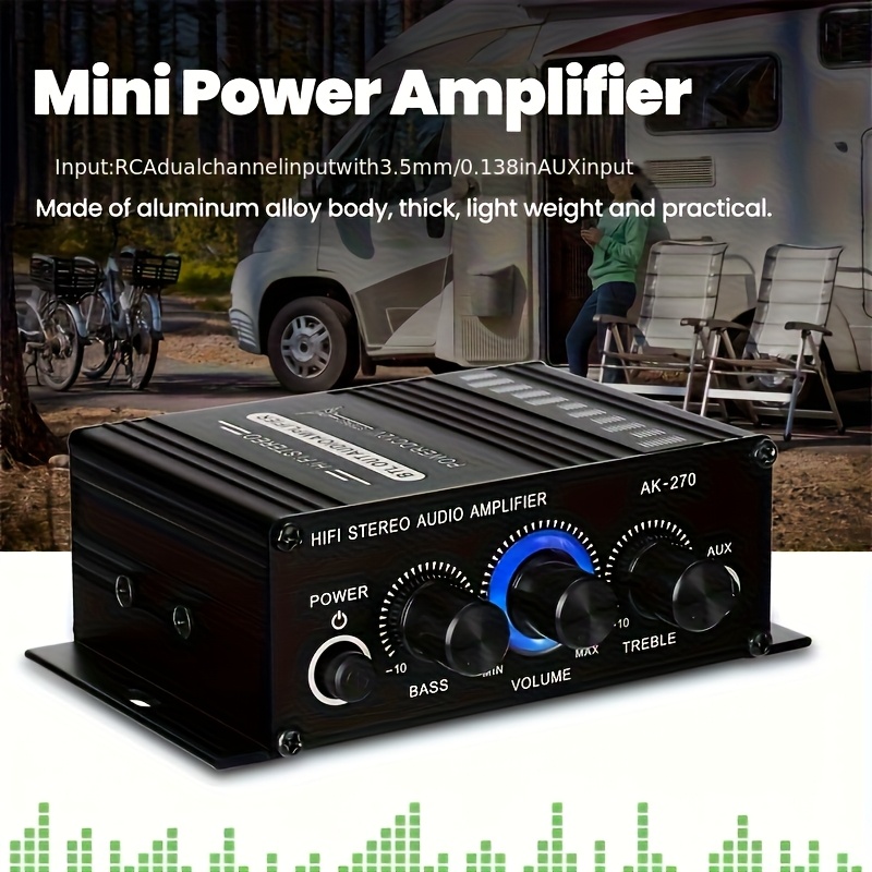 AK-270 HIFI Amplifier Channel  - Audio Home Cinema recension och pris