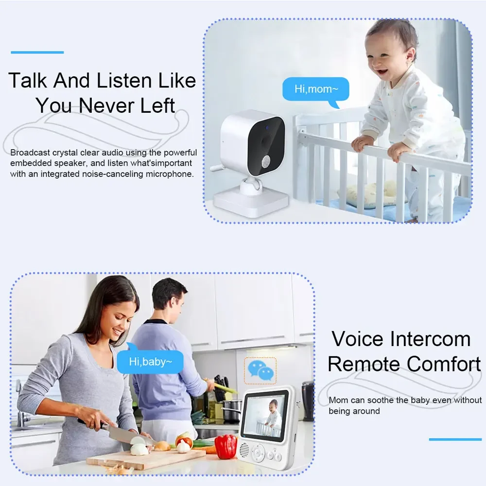 2.8 Inch Video Baby Monitor Wi - Home Cinema Wireless recension och pris
