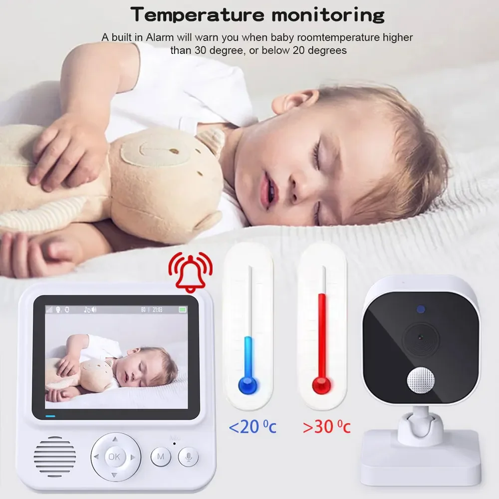 2.8 Inch Video Baby Monitor Wi - Home Cinema Wireless recension och pris